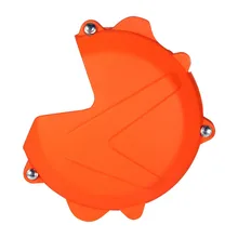 Orange Clutch Case Cover Guard Protector For KTM 250 300 EXC SX XC XC-W