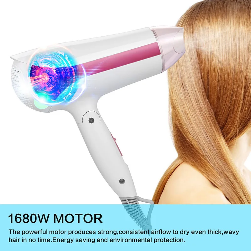 New Salon Hair Dryer Negative Ion Professional 2000W Harmless