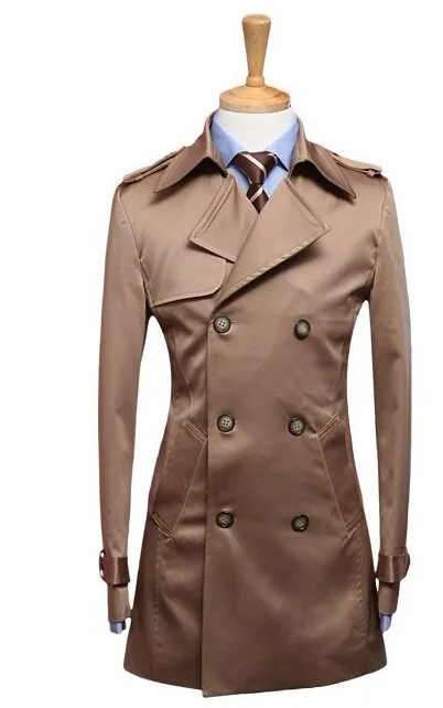 Черный мужской Тренч с поясом Тонкий Модный повседневный casaco masculino короткий Тренч Мужское пальто jaqueta masculina плюс размер