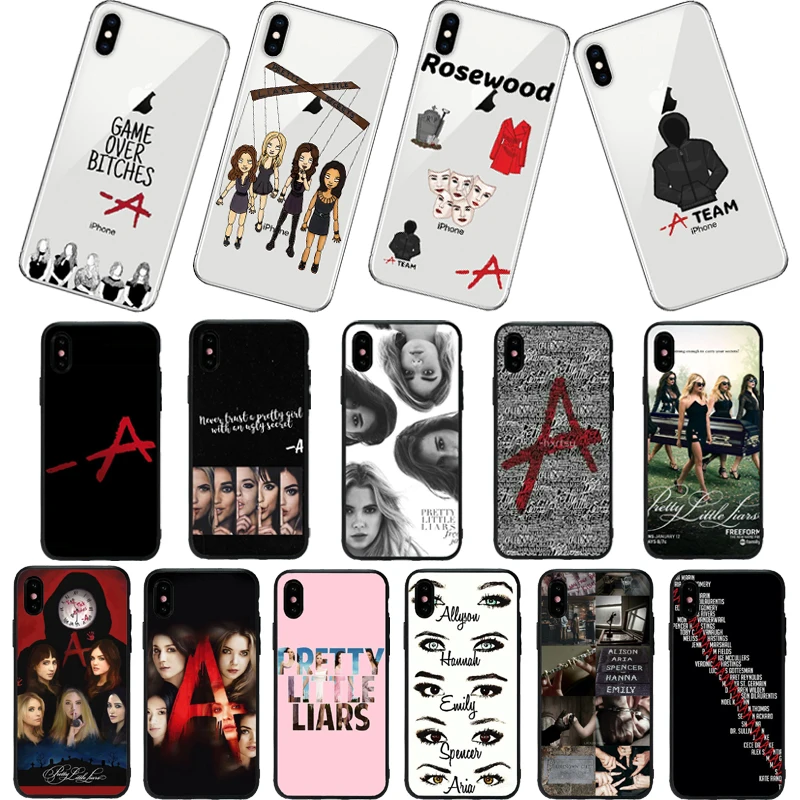 Мягкий чехол для телефона из ТПУ Pretty Little Liars PLL TV Show iPhone 8 7 11Pro MAX 10 6 6S Plus X XS 5S SE XR