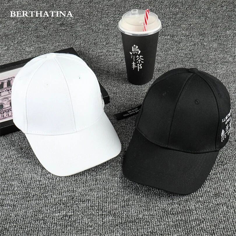 BERTHATINA новые летние кепки с вышитыми буквами для взрослых мужчин и женщин