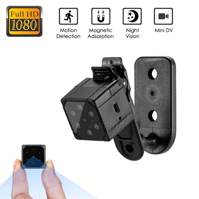 Portable Mini Camera Espion Enregistreur with Motion Detective Sensor Vision Nocturne Camaras Miniature Micro Secreta Cam SQ19 Portable Mini Camera Espion Enregistreur with Motion Detective Sensor Vision Nocturne Camaras Miniature Micro Secreta Cam SQ19