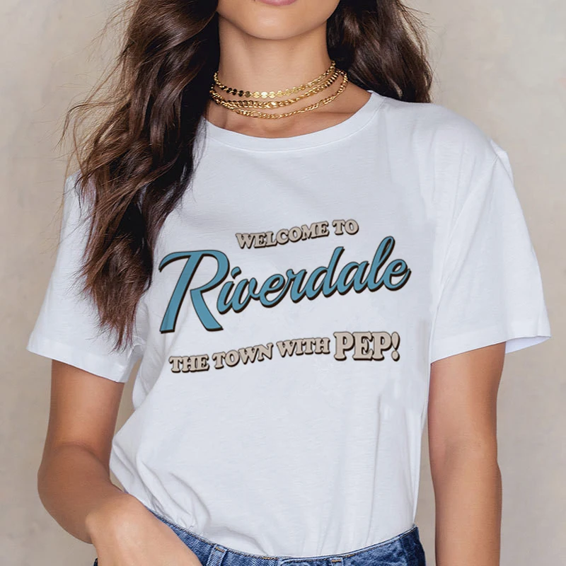 Ривердейл Southside футболка Для женщин 90s "South Side serpents" Винтаж Harajuku футболка с изображением якоря Ullzang футболка, принт «змеиная кожа» Футболки женские - Цвет: 3240