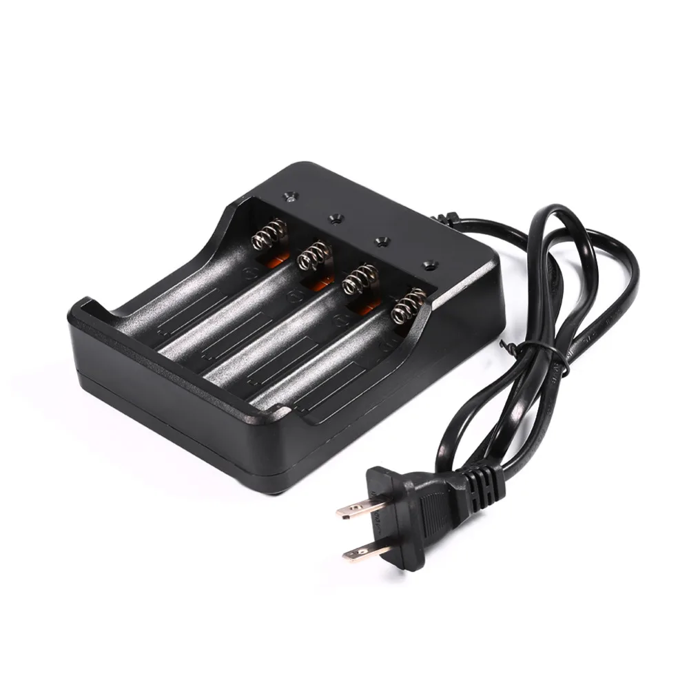 2X Dual Battery Smart Charger US Plug For 3.7v Rechargeable 18650 Li-ion Battery