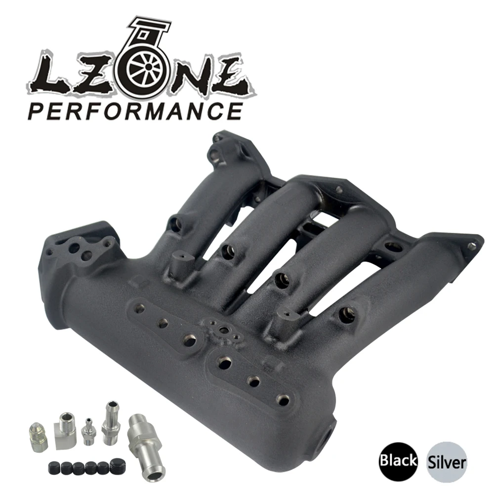 LZONE - NEW Black & Silver INTAKE MANIFOLD FOR 1992-95 Honda Civic EX,