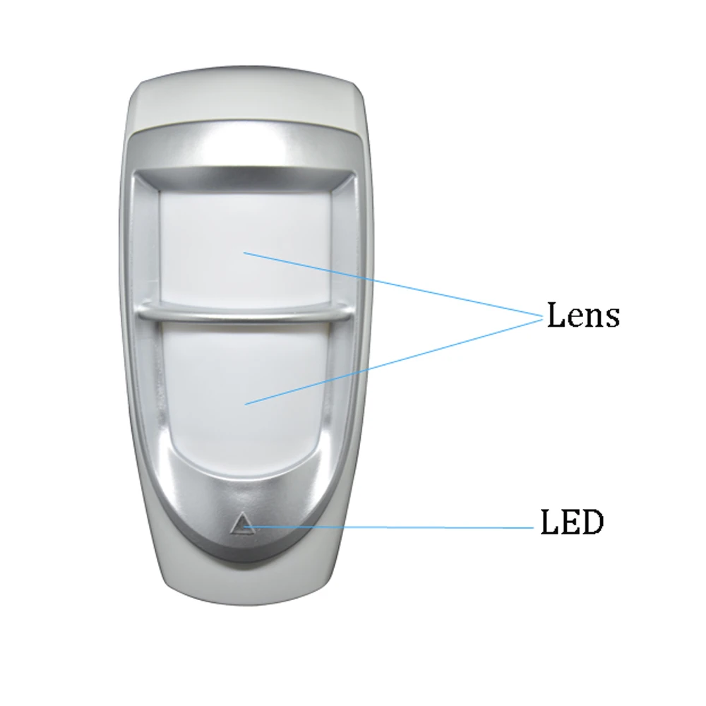 1 шт.) Открытый водонепроницаемый безопасности дома охранная сигнализация парадокс DG85 провода настенный двойной PIR Датчик инфракрасный детектор движения