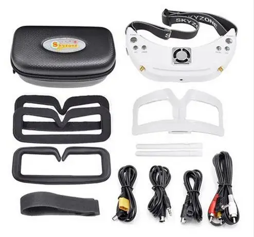 Новый продукт! 2018 Skyzone SKY03 3D 800X600 5 8G 48CH FPV очки с головным трекером стандартные