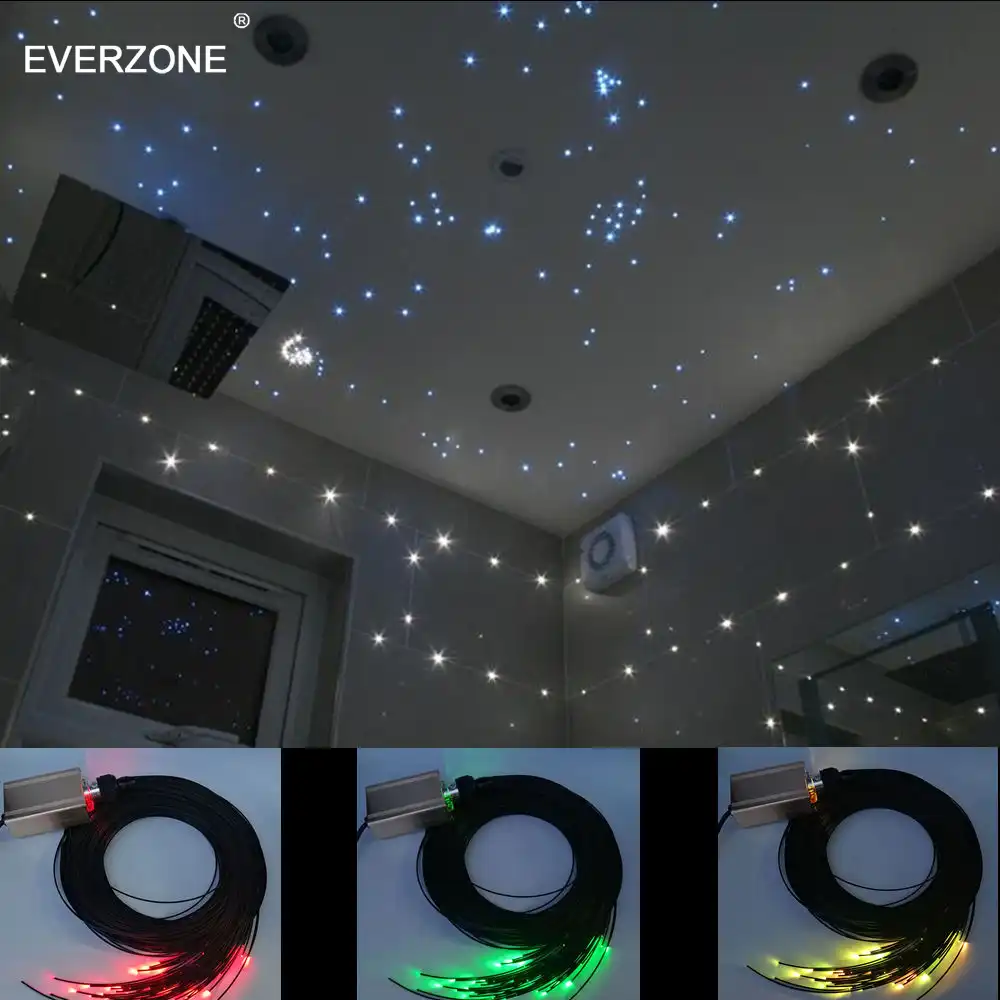 Led Fiber Optic Mood Lighting Decoration For Sauna Room Ceiling Or
