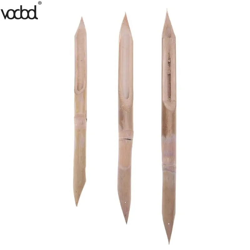 

3Pcs/set Pencil Strong Hard Bamboo Pen Pottery Clay Shaping Bamboo Pens Polymer Ceramic Art Craft Making Writing Tools