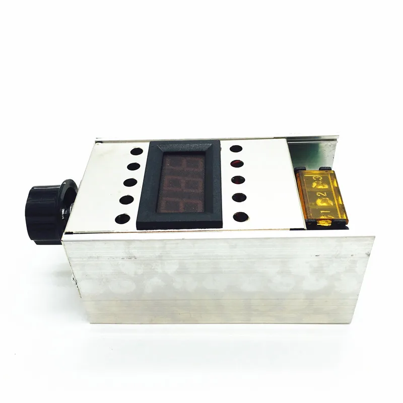 

AC220V 4000W Dimmer High Power SCR BTA41-600B Electronic Voltage Regulator + Digital Display For Dimming Speed Thermostat
