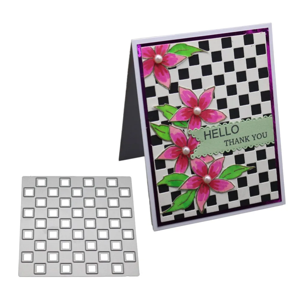 

2019 Square Frame Metal Cutting Dies Stencils For DIY Scrapbooking Embossing Paper Cards Die Cuts Photo Album Making craft new