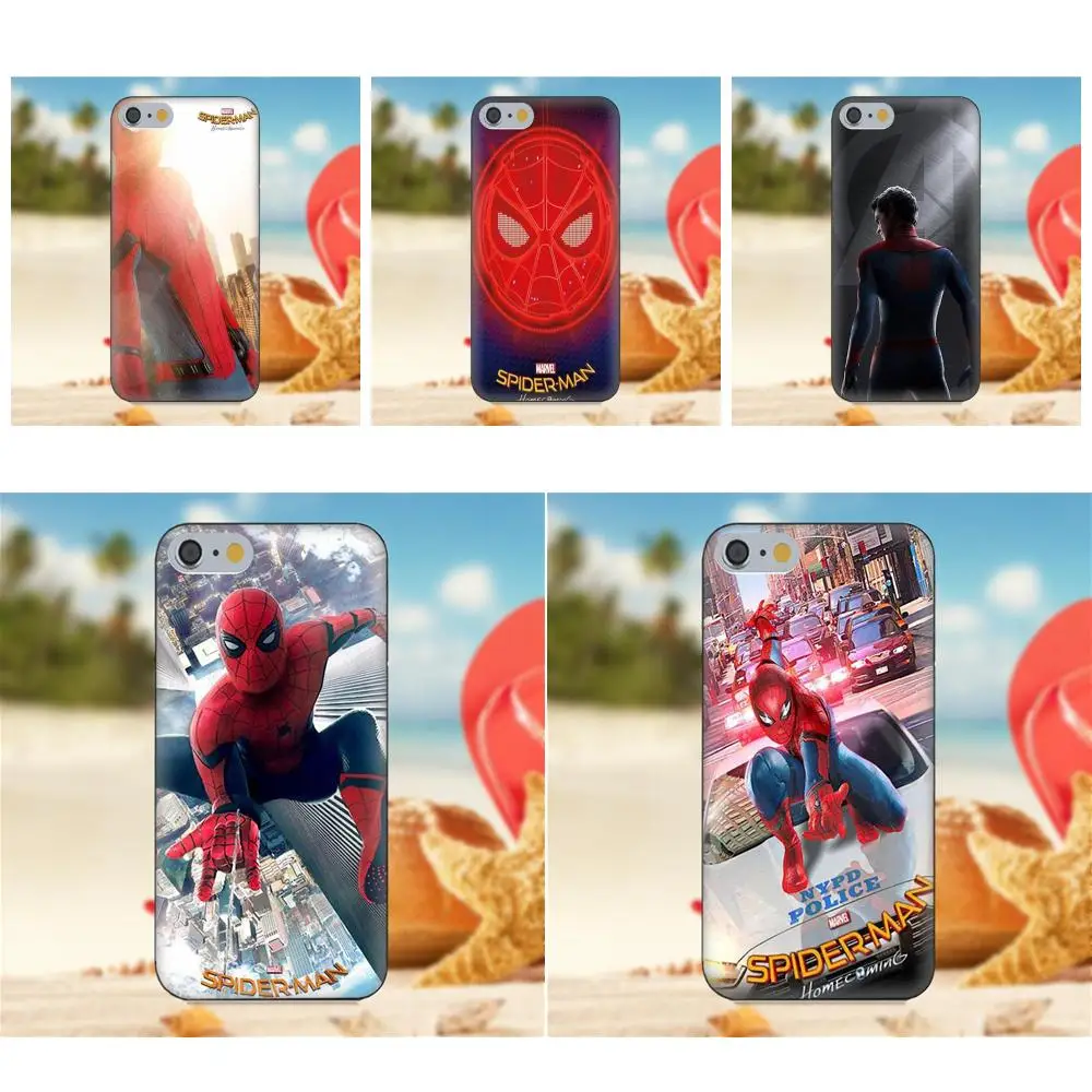 

TPU Cell Phone Cases Spider-man Homecoming For Moto G G2 G3 For HTC Desire 530 626 628 630 816 820 One A9 M7 M8 M9 M10 E9 Plus
