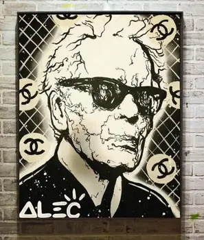 

B-85 Free shipping hand painted popular's graffiti wall art canvas modern paintings cuadros decorativos canvas paintings