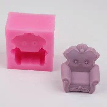 

BH019 Silicone Sofa Design Decorating Mold 3D Cake Chocolate