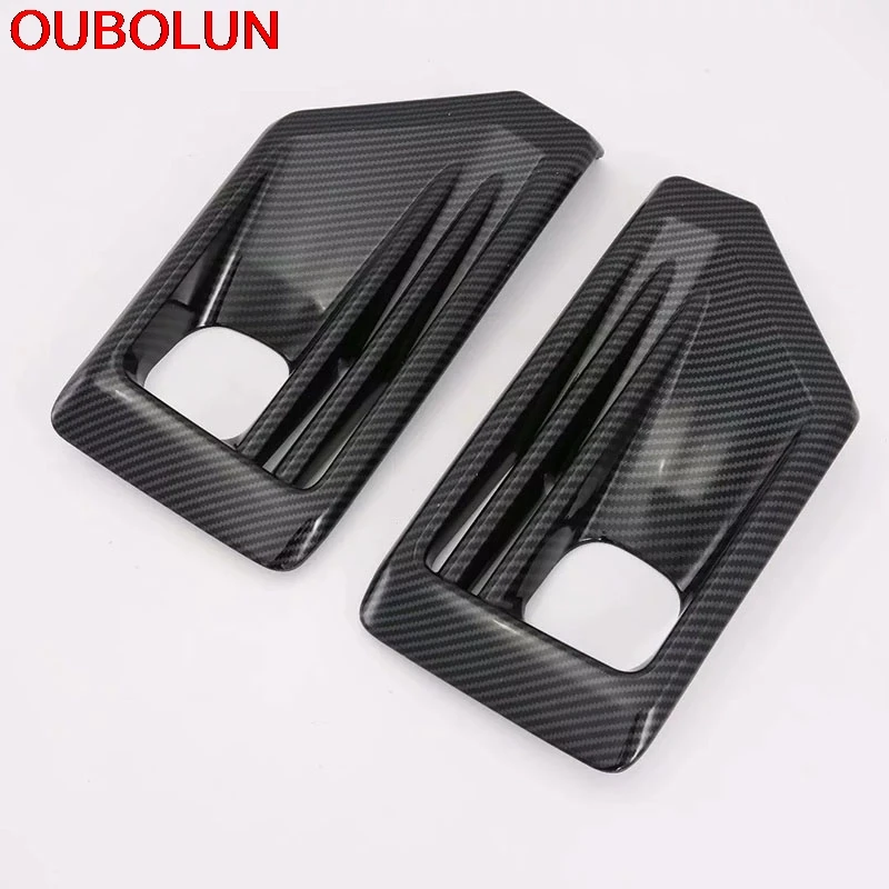 Front Fog Light Lamp Cover Trim For Toyota RAV 4 Limited LE XLE Hybrid 2019 2020