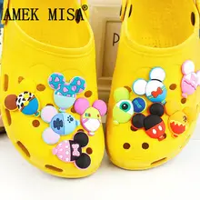 Шар форма обуви Шарм украшения 10 шт. ПВХ розовый цвет садовые аксессуары для пряжки для обуви подходят полосы/браслеты/Крок/Браслеты 10