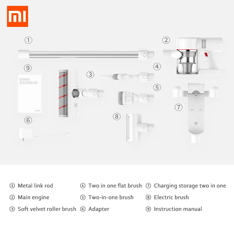 [EU наличии] Xiaomi Dreame V9 пылесос ручной беспроводной 400 Вт 20000 ПА сильный всасывающий