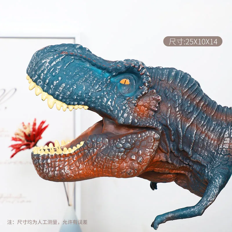 Пластик динозавров руку куклы игрушки мягкие виниловые ПВХ животных «Мир Юрского периода» Игрушки для детей Dinosaurios де Juguete - Цвет: SQ020