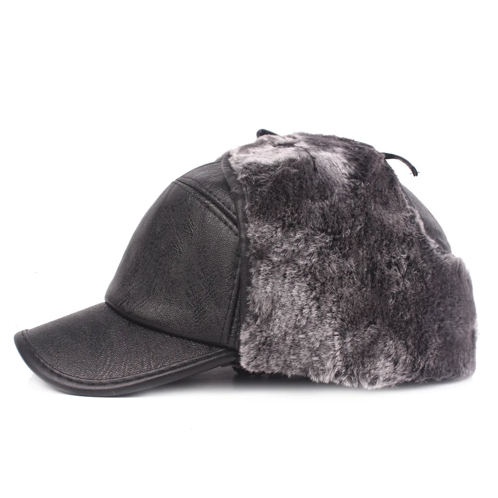 GEERSIDAN зимняя унисекс шапка-бомбер для мужчин шапка с наушниками ушанка ветрозащитная ушанка водонепроницаемая охотничья шапка для среднего возраста