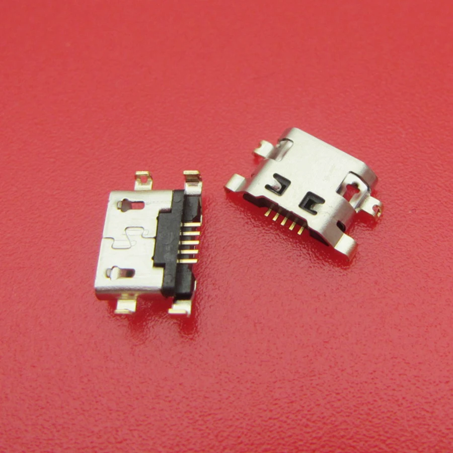 50 шт./лот для Alcatel OT6012 OT 6012 6012D One Touch Idol Mini micro usb разъем зарядки док