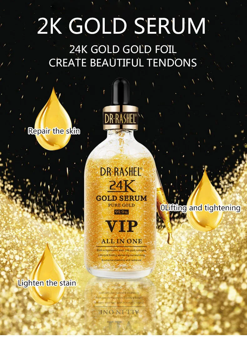24 karat gold face serum