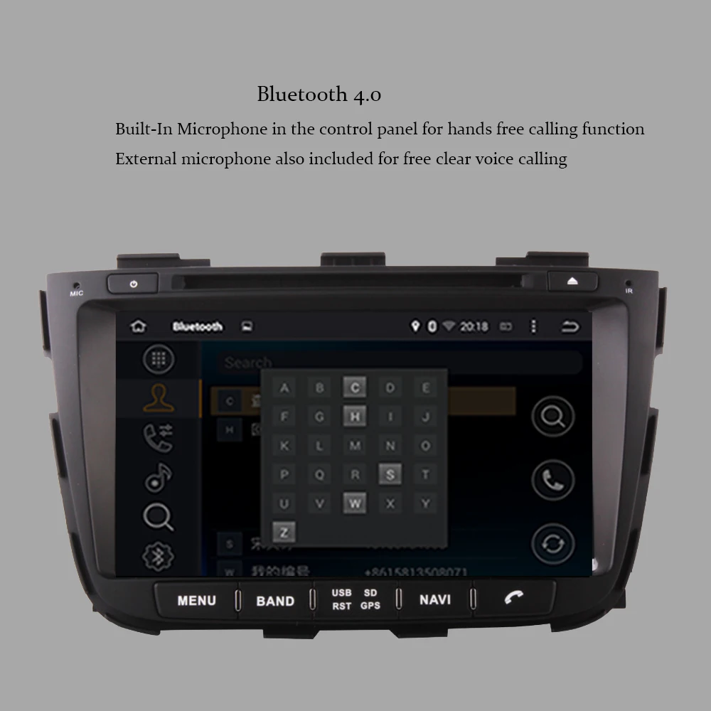  4G + 64G android 90 coche dvd para kia sorento 2013 2014 radio coche navegación gps con control de 