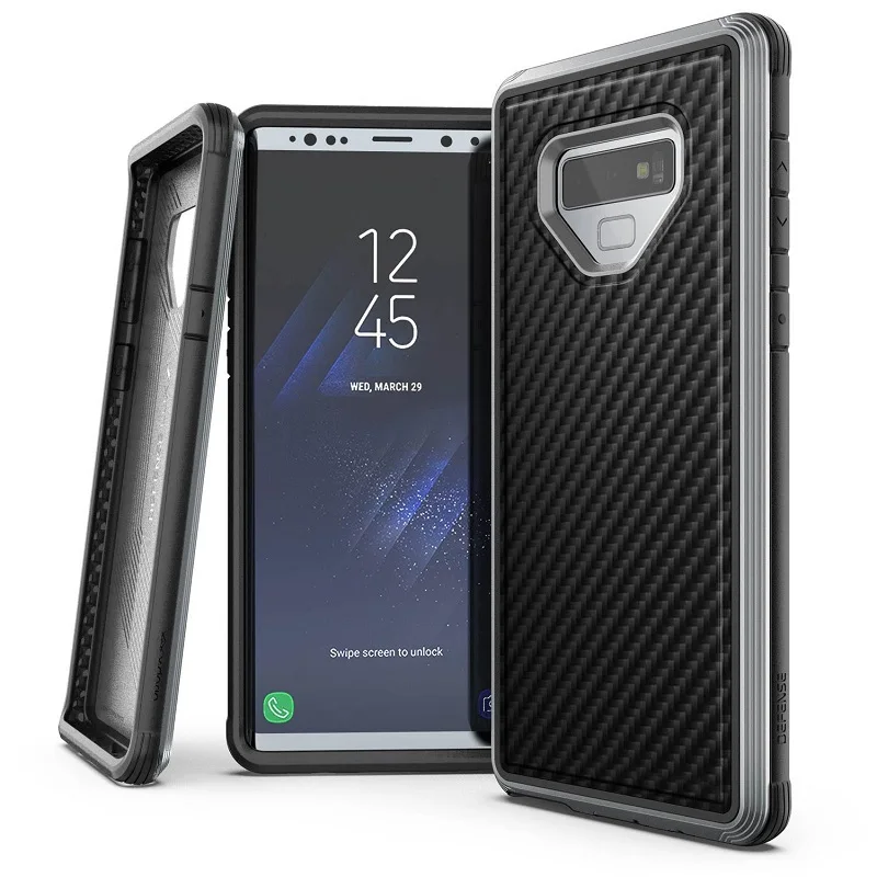 X-Doria Defense Lux чехол для samsung Galaxy Note 9, военный класс, протестированный на падение, чехол для Note 9, алюминиевый защитный чехол