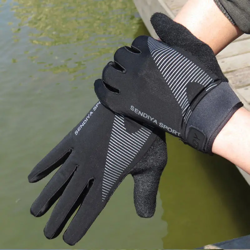 

NEW 1 Pair Bike Bicycle Gloves Full Finger Touchscreen Men Women MTB Gloves Breathable Summer Mittens