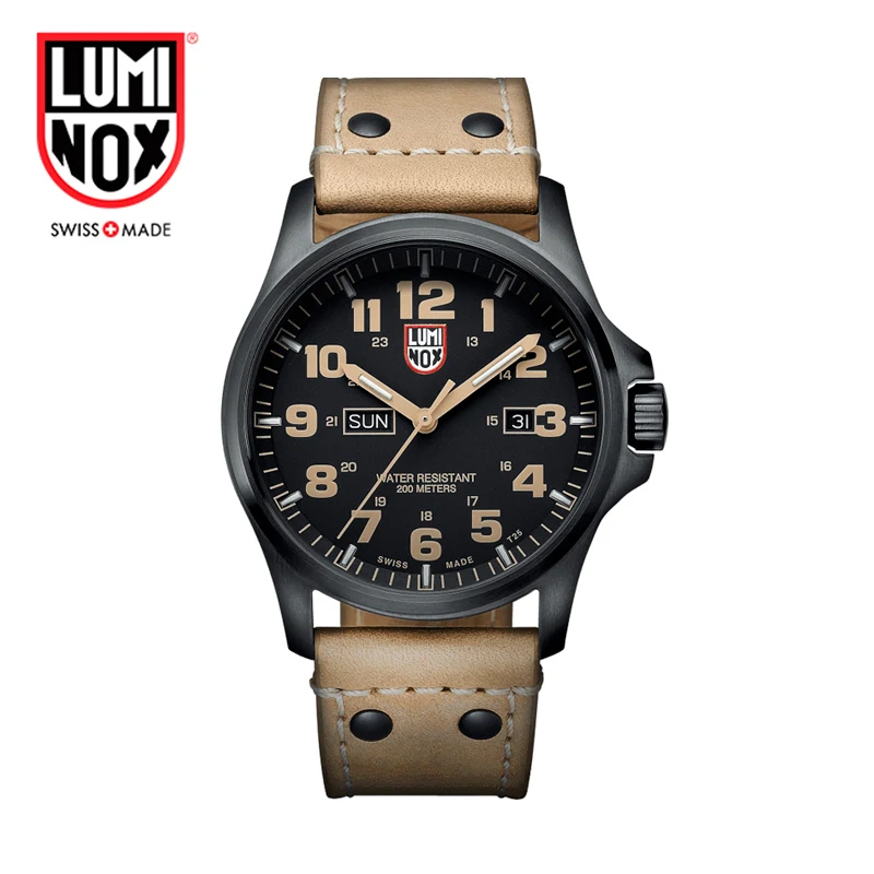 Luminox Часы мужские военные мужские часы кожаные спортивные кварцевые часы мужские s часы лучший бренд класса люкс водонепроницаемые Relogio Masculino - Цвет: XL.1925-A