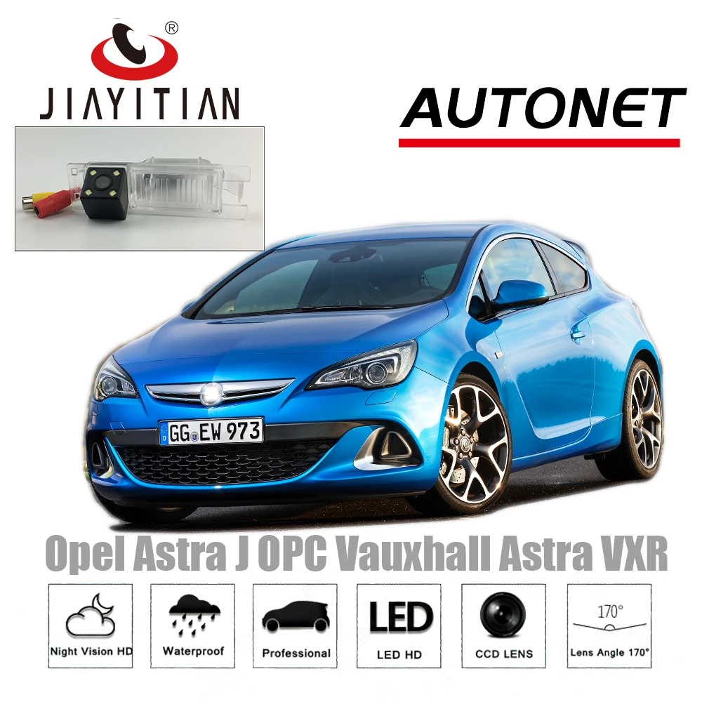 

JIAYITIAN Rear View Camera For Opel Astra OPC/Vauxhall Astra VXR 2012~2019/CCD/Night Vision/Reverse Camera license plate camera