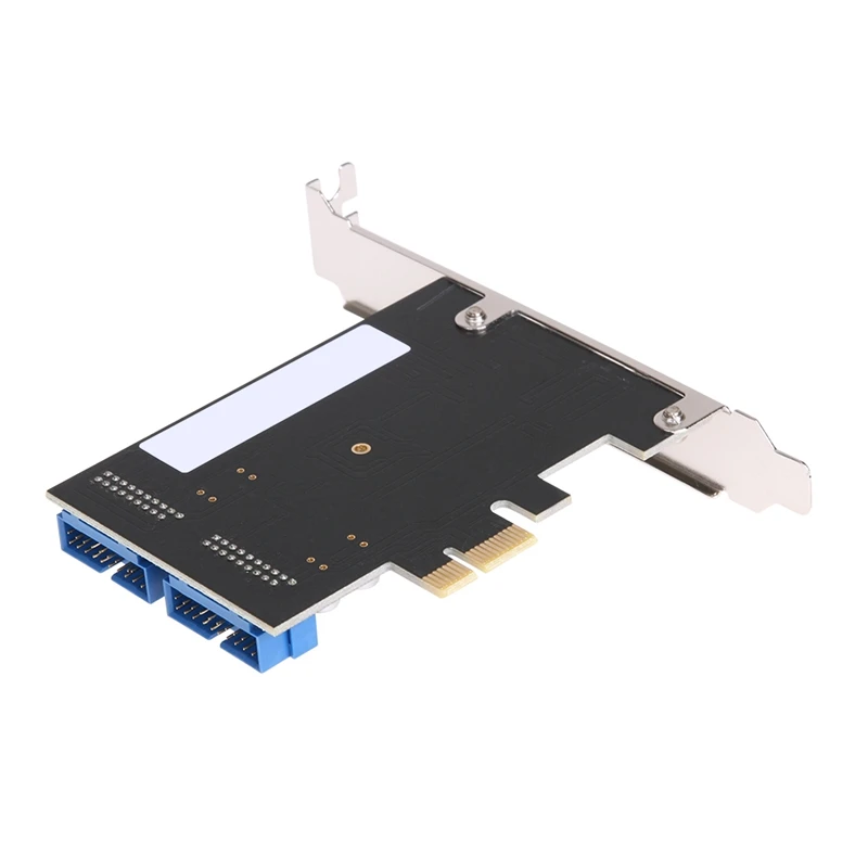 Usb 3,0 Pcie Pci Express адаптер для карты управления Pci-E Плата расширения для рабочего стола Передняя Pcie передача Usb3.0 19Pin интерфейсный адаптер