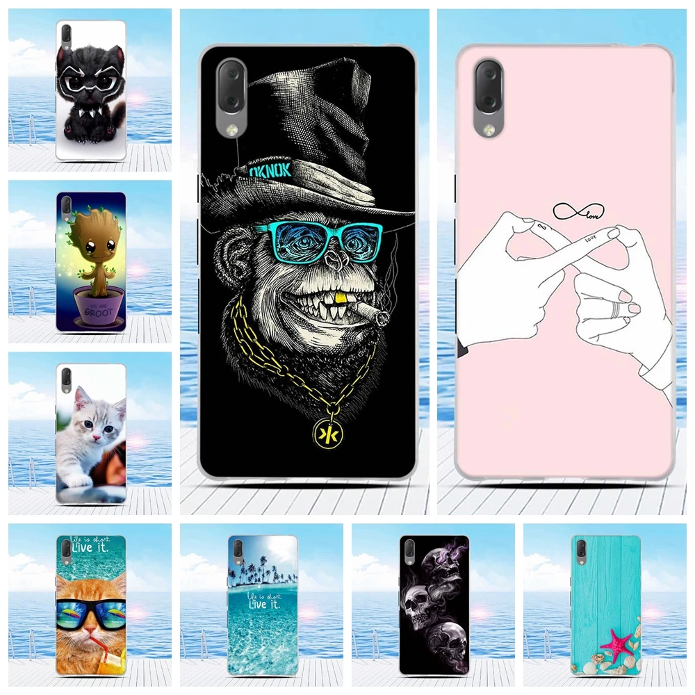 

For Sony Xperia L3 Phone Case Silicone For Sony Xperia L3 l4312 Animal 3D Capa For Sony L3 Fundas Case Cover 5.7 inch Print Bag