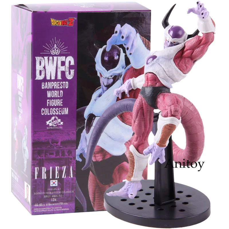 Dragon Ball Z Freeza Frieza 2-й формы BWFC Banpresto фигурка Колизея ПВХ морозильная камера Dragon Ball AFigure Коллекционная модель игрушки - Цвет: with retail box