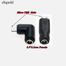 

cltgxdd 1PCS 5.5*2.1mm to Micro USB Jack Micro 5Pin DC Power Charger Adapter Converter Connector for Laptop/Tablet/Mobile Phone