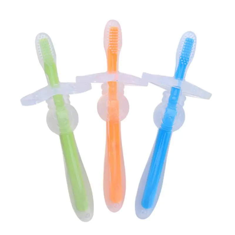 1PC Baby Toothbrush Kids Teether Training Toothbrushes For Children Infant Newborn Brush Tool | Мать и ребенок