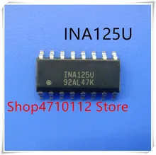 NEW 10PCS/LOT INA125UA INA125U INA125 SOP16