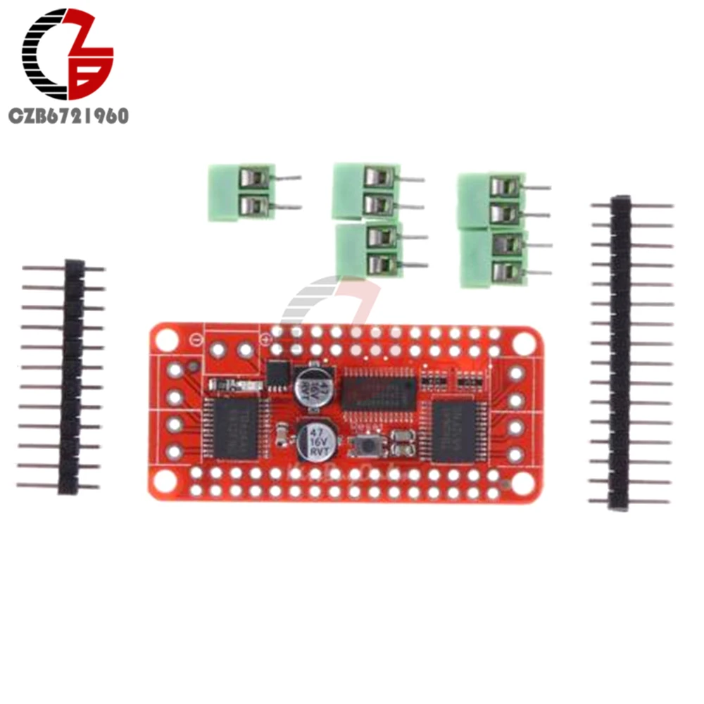 PCA9685 TB6612 модуль контроллера скорости шагового двигателя двойной драйвер двигателя постоянного тока плата контроллера для Arduino