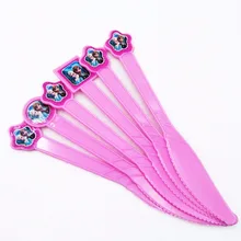 Frozen Elsa And Anna Party Supplies Knives fiestas infantiles decoracion Party Decoration Disposable knives 10pcs/set коврик для мышки printio frozen little elsa and anna