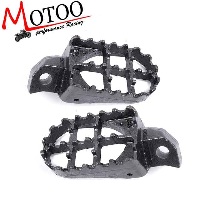 Dirt Pit Bike Motorcycle Footpegs Footrest Foot Pegs For Kawasaki