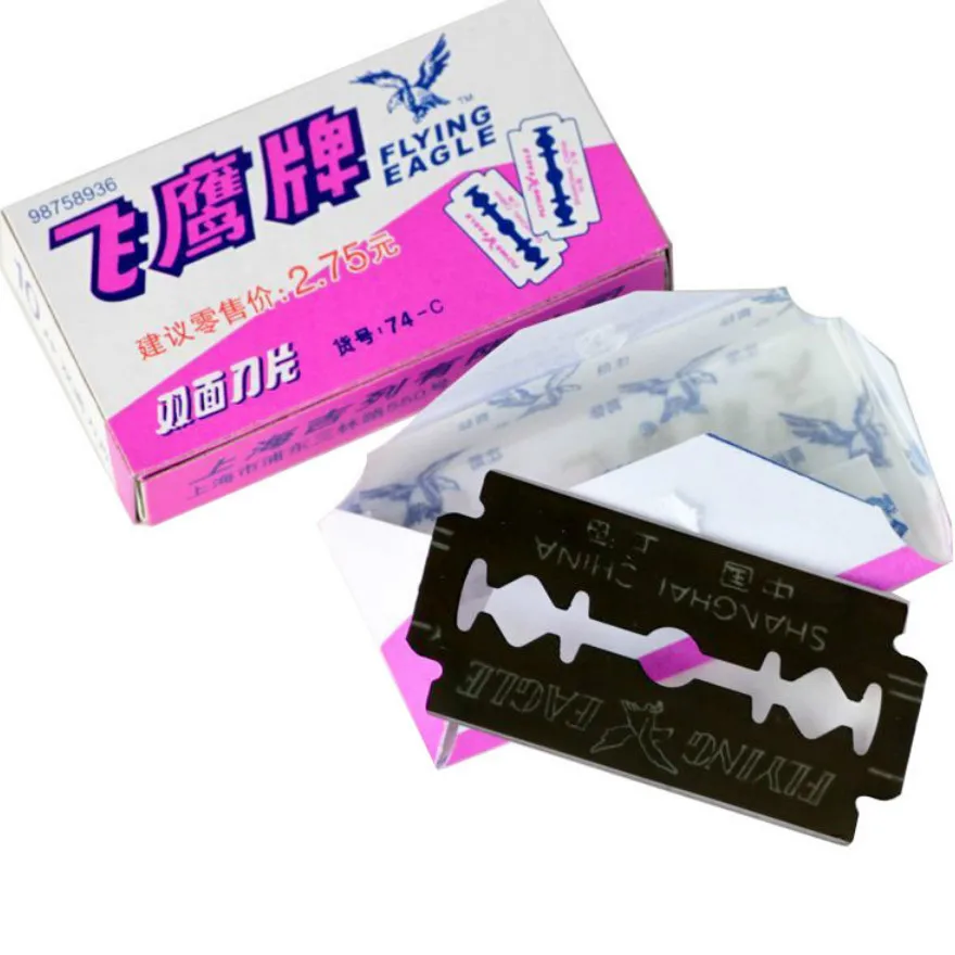 

(1Sheet/Sell) High Quality Stainless Steel Replace Razor Blade for Men & Woman Sharp Durable Shaving flexible not break