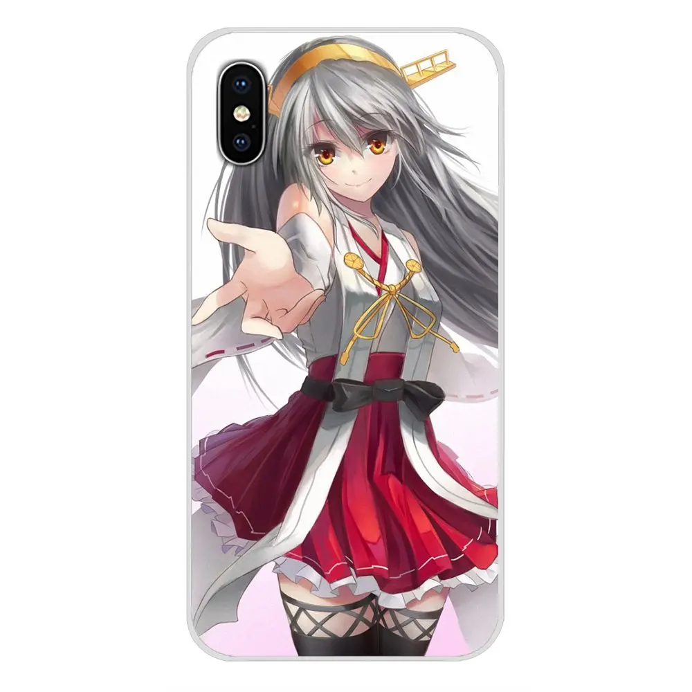 Прозрачные мягкие чехлы для Apple iPhone X XR XS MAX 4 4S 5 5S 5C SE 6 6S 7 8 Plus ipod touch haruna