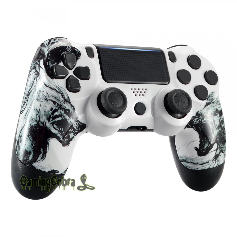 Wolf Soul крышка верхней крышкой Корпус в виде ракушки чехол Замена для PS4 Pro Slim контроллер JDM-040 JDM-050 JDM-055# SP4FT09