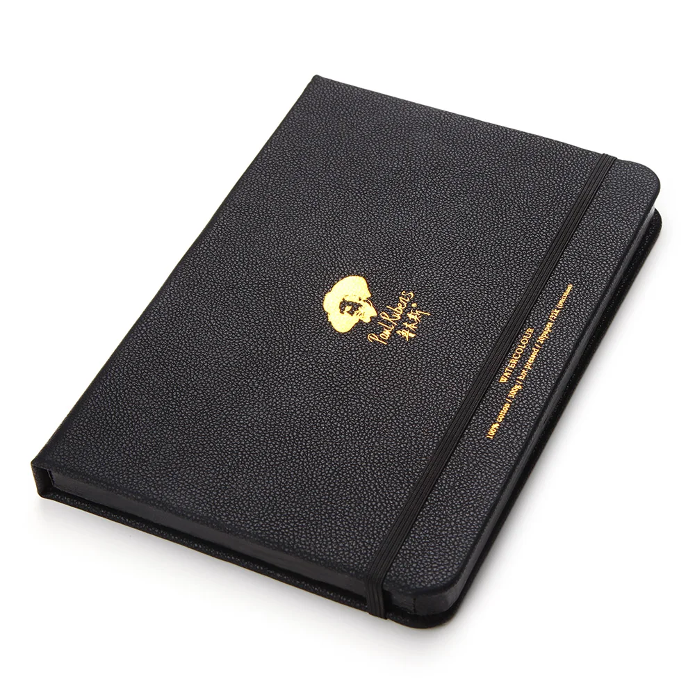 Online Paul Rubens 300GSM profesional acuarela papel ácido libre 100% algodón papel cuero cubierta libro de acuarelas para pintura al aire libre