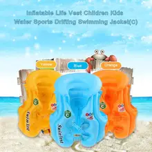 

Inflatable Children Kid Life Vest Drifting Swimming Jacket for Water Sports For Drifting Swimming Water-skiing Surfing