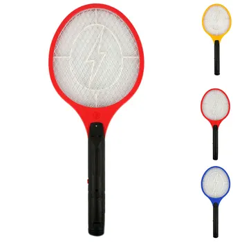 

EU/US Plug Mosquito Killer Electric Tennis Bat Handheld Racket Insect Fly Bug Swatter Household Mosquito Pat