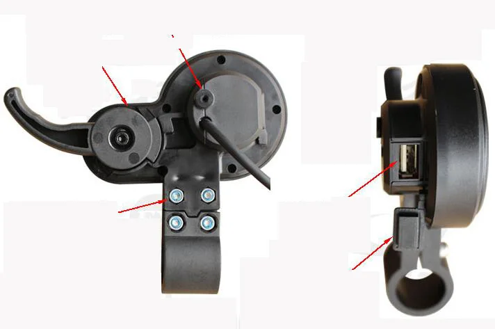 Top Modified electric scooter color screen instrument panel accelerator instrument code throttle display LH100 1 Top Modified electric scooter color screen instrument panel accelerator instrument code throttle display LH100 1