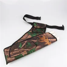 NEW ARRIVAL 2016 Special Offer New Arrival Archery 4 Tubes Accessorie Holder Hunting Camo bag Bow Arrow Belt Quiver Pouch