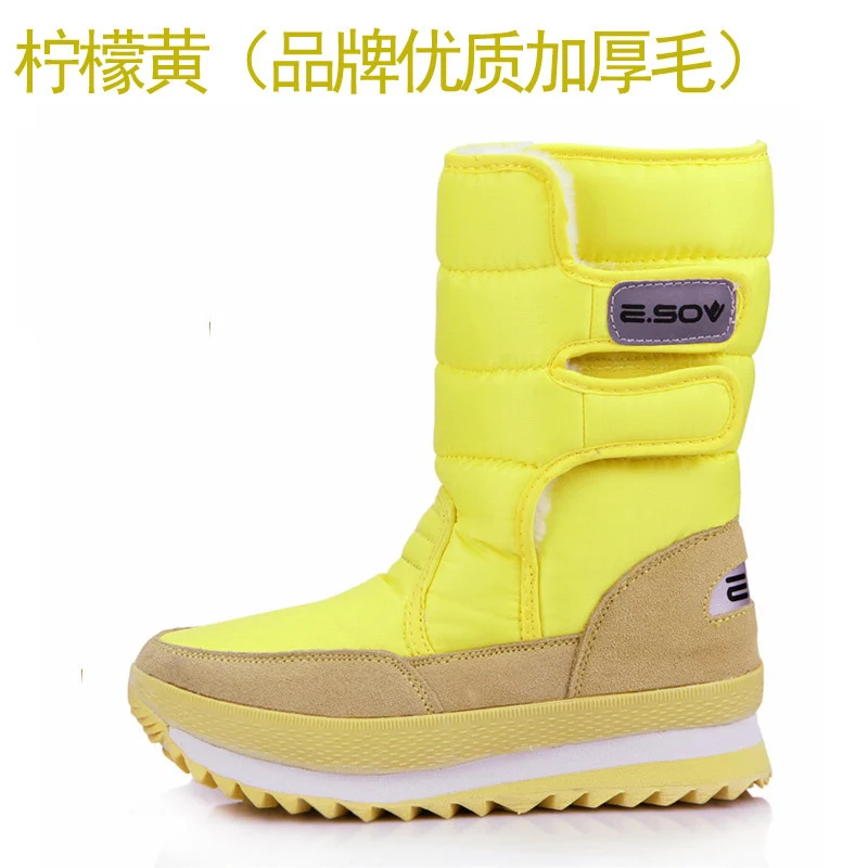 New Women Shoes Ladies Snow Boots Warm Waterproof Non-slip Ladies Boots Multi-color Optional women boots