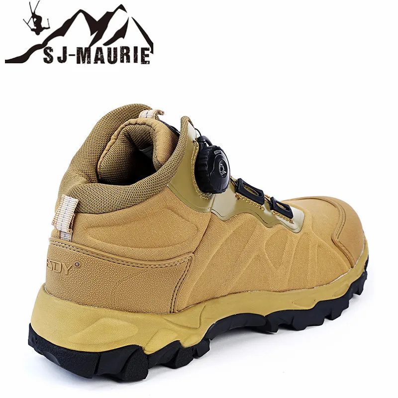 Tanie Odkryte buty górskie męskie profesjonalne wspinaczka Trekking Camping polowanie buty człowiek wodoodporne militarne taktyczne buty mężczyzn 39 45