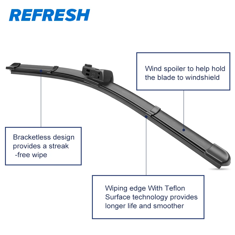 Обновляемые стеклоочистители для Audi A6 C5/C6/C7 подходящий крючок/слайдер/коготь/кнопочные ручки модель года от 1997 до